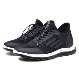 2.8 Inches Black Sport Elevator Shoes 2