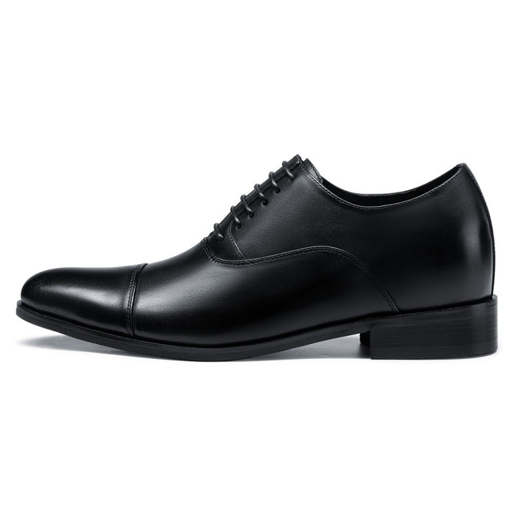 Dress Shoes With a Lift Captoe Cowhide Daniele 7CM