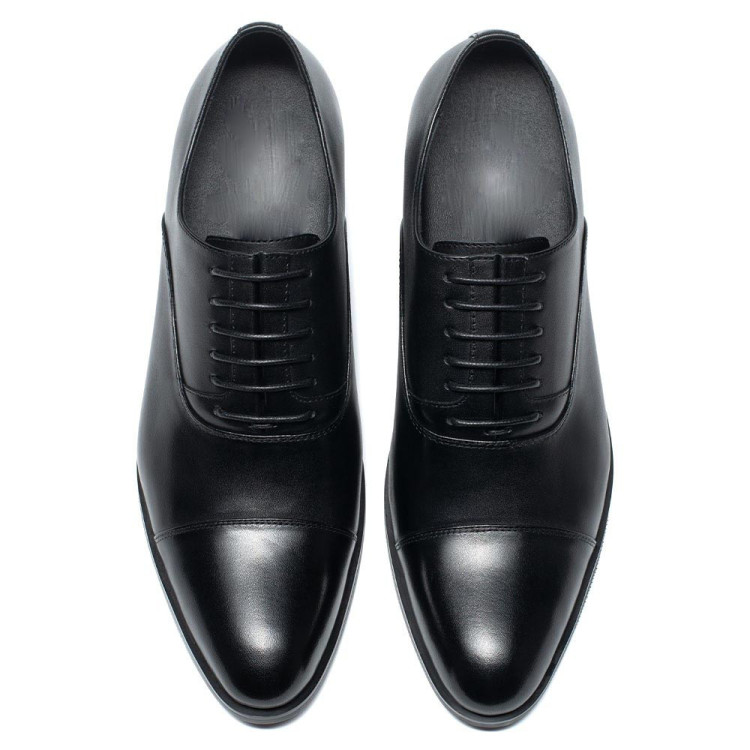 Dress Shoes With a Lift Captoe Cowhide Daniele 7CM