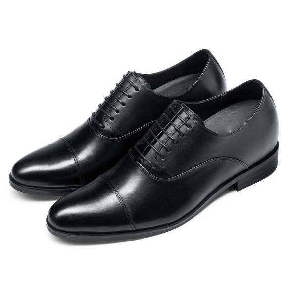 Dress Shoes With a Lift Captoe Cowhide Daniele 7CM