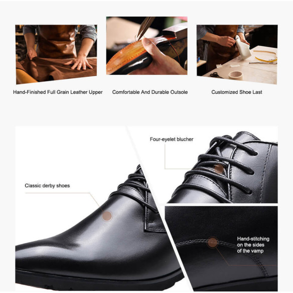 4 Inches Elevator Shoes For Height Increase